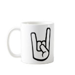 Rock Hand sign mugs