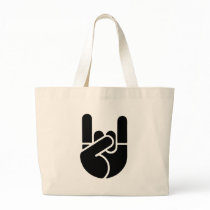 Rock Hand Stencil bags