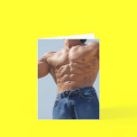 Rock Hard Abs Notecard