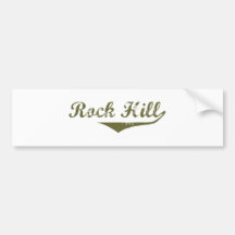 Rock Hill  Revolution t shirts Bumper Sticker