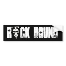 Rock Hound bumper stickers
