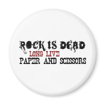 Rock Is Dead magnets