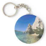 Rock Island keychain, with water so clear, you can