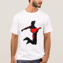 Rock jump t-shirts by MontgomeryQ Rock jump t-shirts