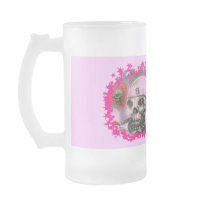 ROCK.LADY.3, BAD TO THE BONE COFFEE MUG