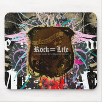Rock=Life 'Extreme Lifestyles' Mousepad