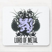 Rock=Life 'Lord of Metal Mousemat' mousepads