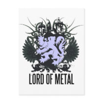 Rock=Life 'Lord Of Metal' Postcard