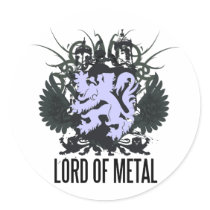 Rock=Life 'Lord of Metal Stickers'