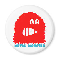 Rock=Life 'Metal Monster' Metal Magnet by rocklife Rock=Life 'Metal Monster' Metal Magnet