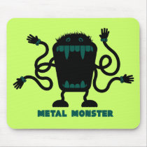 Rock=Life 'Metal Monster' Mousepad