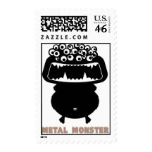 Rock=Life 'Metal Monster - Vlad Mayhem' Stamps