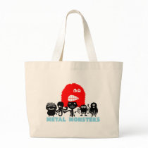 Rock=Life 'Metal Monsters' Canvas Bag