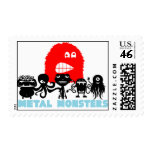 Rock=Life 'Metal Monsters' Postage Stamp