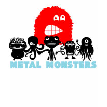 Rock=Life 'Metal Monsters' t-shirts by rocklife Rock=Life 'Metal Monsters' t-shirts