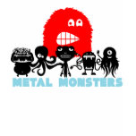 Rock=Life 'Metal Monsters' T Shirt