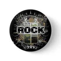 Rock=Life 'Vintage Rock' Badge buttons by rocklife Rock=Life 'Vintage Rock' Badge buttons
