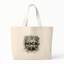 Rock=Life 'Vintage Rock' Canvas Bag