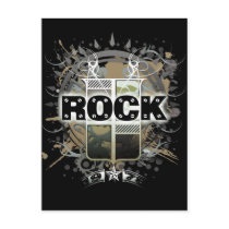 Rock=Life 'Vintage Rock' Postcard by rocklife Rock=Life 'Vintage Rock' Postcard