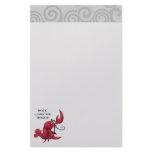 Rock Lobster Dance Stationery Design