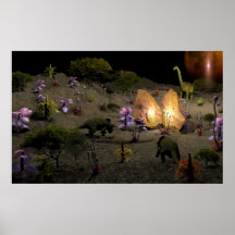 Rock Monolith Poster