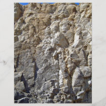 Rock Mountain Against Blue Sky Flyer