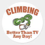 Rock, Mountain Climbing Stickers