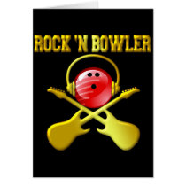 ROCK 'N BOWLER CARDS