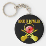 ROCK 'N BOWLER KEYCHAINS