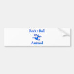 Rock n Roll Animal Bumper Sticker