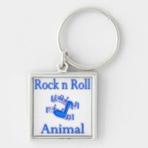 Rock n Roll Animal Keychains