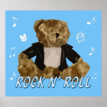ROCK N' ROLL BEAR POSTERS