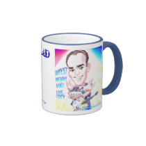 Rock 'n' Roll Caricature Mug 13a