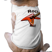 Rock N Roll Doggie Shirt pet clothing