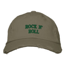 ROCK N' ROLL embroidered hats