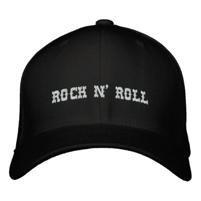 ROCK N' ROLL embroidered hats