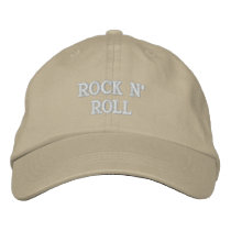 ROCK N' ROLL embroidered hats