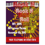 Rock N Roll Flyer 80s Jam