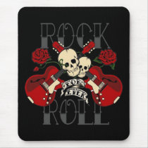 Rock n Roll Forever mousepads