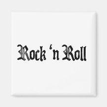 rock n roll fridge magnets