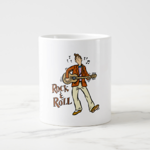 rock n roll guy playing guitar brown.png jumbo mug
