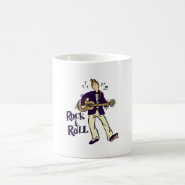 rock n roll guy playing guitar purple.png mug