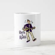 rock n roll guy playing guitar purple.png extra large mug