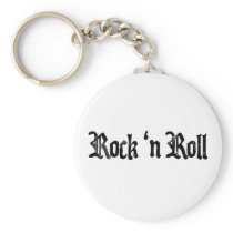 rock n roll key chain
