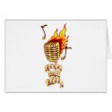 Rock N' Roll Microphone cards