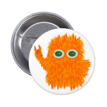 Rock N Roll Monster Button