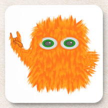 Rock N Roll Monster Drink Coaster