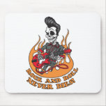 Rock-N-Roll Never Dies Mouse Pads