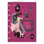 Rock n Roll Party Invitation Cards