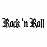 rock n roll acrylic cut outs